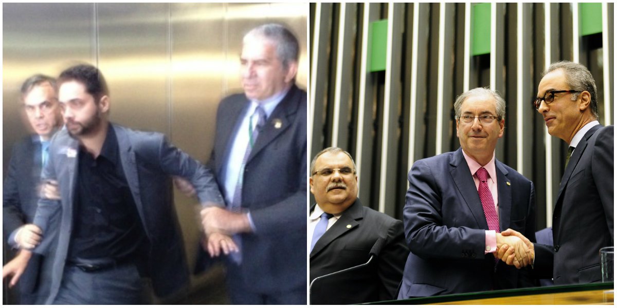Protesto aconteceu durante uma sessão solene realizada no plenário da Câmara em homenagem aos 50 anos da emissora; manifestantes foram detidos pela Polícia Legislativa ao gritarem palavras de ordem contra a Globo; um deles gritou pedindo pela democratização dos meios de comunicação; sessão, com a presença do vice-presidente das Organizações Globo, João Roberto Marinho, não foi interrompida (Foto: Gisele Federicce) Protesto aconteceu durante uma sessão solene realizada no plenário da Câmara em homenagem aos 50 anos da emissora; manifestantes foram detidos pela Polícia Legislativa ao gritarem palavras de ordem contra a Globo; um deles gritou pedindo pela democratização dos meios de comunicação; sessão, com a presença do vice-presidente das Organizações Globo, João Roberto Marinho, não foi interrompida