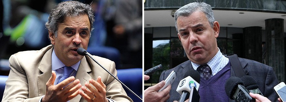 'Importante dizer que o Youssef nunca falou espontaneamente do Senador Aécio Neves, em razão de que não o conhece e nunca teve com ele qualquer tipo de relação ou negócio. Quando questionado sobre fatos envolvendo o ex-deputado federal José Janene, Youssef esclareceu que nunca esteve com o senador Aécio Neves ou com sua irmã, e que somente "ouviu dizer", que Aécio teria "negócios" ou influências em Furnas, sem contudo indicar um fato concreto que justificasse tal suspeita', afirmou o advogado Figueiredo Basto sobre as suspeitas de envolvimento do senador Aécio Neves (PSDB-MG) no esquema do doleiro (Foto: Roberta Namour) 'Importante dizer que o Youssef nunca falou espontaneamente do Senador Aécio Neves, em razão de que não o conhece e nunca teve com ele qualquer tipo de relação ou negócio. Quando questionado sobre fatos envolvendo o ex-deputado federal José Janene, Youssef esclareceu que nunca esteve com o senador Aécio Neves ou com sua irmã, e que somente "ouviu dizer", que Aécio teria "negócios" ou influências em Furnas, sem contudo indicar um fato concreto que justificasse tal suspeita', afirmou o advogado Figueiredo Basto sobre as suspeitas de envolvimento do senador Aécio Neves (PSDB-MG) no esquema do doleiro
