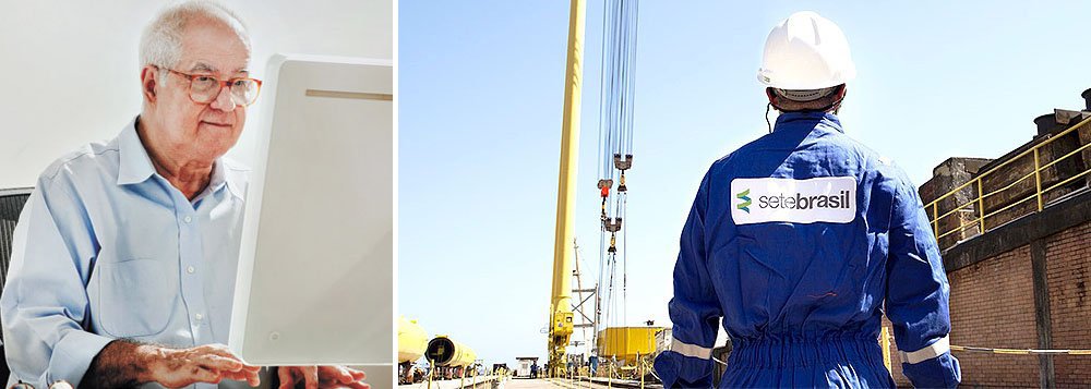 Colunista Elio Gaspari contesta a pressão da Sete Brasil, contratada pela Petrobras para produzir sondas para o pré-sal, para receber financiamentos públicos; "O argumento segundo o qual a investigação das petrorroubalheiras pode parar obras, gerando desemprego, é chantagem. Em alguns casos as empresas já estavam quebradas, em outras não haverá jeito. Botar dinheiro nelas é remunerar o ilícito", diz ele (Foto: Ana Pupulin) Colunista Elio Gaspari contesta a pressão da Sete Brasil, contratada pela Petrobras para produzir sondas para o pré-sal, para receber financiamentos públicos; "O argumento segundo o qual a investigação das petrorroubalheiras pode parar obras, gerando desemprego, é chantagem. Em alguns casos as empresas já estavam quebradas, em outras não haverá jeito. Botar dinheiro nelas é remunerar o ilícito", diz ele