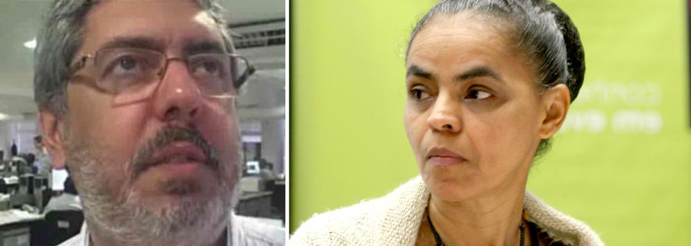 Segundo o colunista Ricardo Melo, o capital que sempre impulsionou a candidata e angariou a simpatia de milhões, agora está sendo jogado no lixo: ‘A nova política, como os fatos têm demonstrado, é o rótulo que batiza não uma mudança de valores, mas a transformação da própria Marina. Um caso pensado de autodesconstrução. Nesta fase em que passou de bagre a tubarão, Marina tenta nos convencer de que desapareceram interesses em conflito’ (Foto: Roberta Namour) Segundo o colunista Ricardo Melo, o capital que sempre impulsionou a candidata e angariou a simpatia de milhões, agora está sendo jogado no lixo: ‘A nova política, como os fatos têm demonstrado, é o rótulo que batiza não uma mudança de valores, mas a transformação da própria Marina. Um caso pensado de autodesconstrução. Nesta fase em que passou de bagre a tubarão, Marina tenta nos convencer de que desapareceram interesses em conflito’
