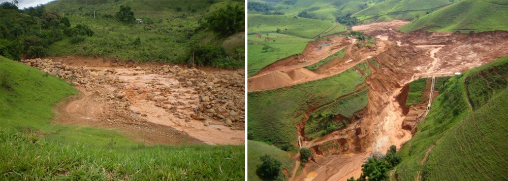 A conclusão é do Superior Tribunal de Justiça (STJ); o STJ decidiu que a Mineração Rio Pomba Cataguases deve recompor os danos materiais e morais que aconteceram após o vazamento de lama tóxica em 2007; o desastre ambiental atingiu cidades em Minas Gerais e no Rio de Janeiro, deixando um grande número de famílias desabrigadas, principalmente nos municípios mineiros de Muriaé e Miraí (Foto: Leonardo Lucena) A conclusão é do Superior Tribunal de Justiça (STJ); o STJ decidiu que a Mineração Rio Pomba Cataguases deve recompor os danos materiais e morais que aconteceram após o vazamento de lama tóxica em 2007; o desastre ambiental atingiu cidades em Minas Gerais e no Rio de Janeiro, deixando um grande número de famílias desabrigadas, principalmente nos municípios mineiros de Muriaé e Miraí