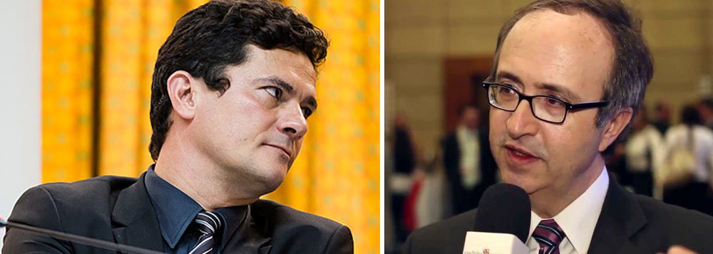 "Exatamente porque tem sido visto como um paladino da Justiça e da moralidade, o juiz Sérgio Moro não deveria aproveitar um clima de quase comoção para defender uma tese flagrantemente inconstitucional", diz o blogueiro Reinaldo Azevedo, sobre o artigo de Sergio Moro que propõe o fim da presunção de inocência no País; "quando a gente acha razoável que se transgrida a Constituição para punir bandidos ou pessoas das quais não gostamos, estamos, na prática, oferecendo o nosso próprio pescoço" (Foto: Leonardo Attuch) "Exatamente porque tem sido visto como um paladino da Justiça e da moralidade, o juiz Sérgio Moro não deveria aproveitar um clima de quase comoção para defender uma tese flagrantemente inconstitucional", diz o blogueiro Reinaldo Azevedo, sobre o artigo de Sergio Moro que propõe o fim da presunção de inocência no País; "quando a gente acha razoável que se transgrida a Constituição para punir bandidos ou pessoas das quais não gostamos, estamos, na prática, oferecendo o nosso próprio pescoço"