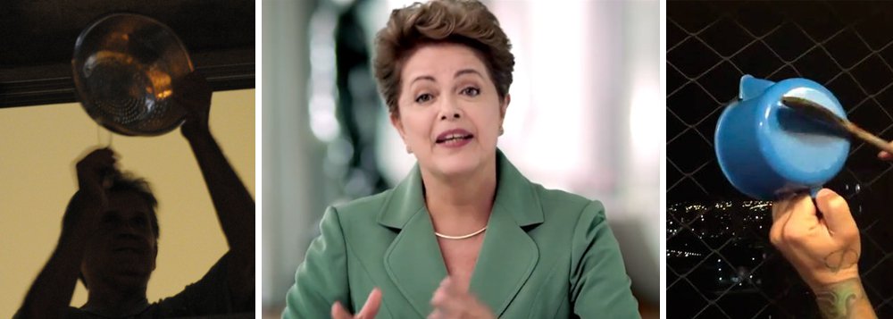 "A campanha publicitária contra a presidente Dilma tenta, diariamente, dar a impressão de que o governo acabou e que os eleitores de outubro fugiram. Quem viu a cobertura do discurso da presidente, ontem a noite, pode até achar que a única reação dos brasileiros foi abrir a janela para fazer uma batucada numa frigideira e depois assumir o volante do carro para buzinar pela vizinhança. Nada mais falso", diz ele; segundo ele, a consultoria Bites mostra uma situação bem diferente nas redes sociais; "até às 22.23hs, a expressão panelaço, usada de várias formas por internautas adversários do governo, totalizou 24.330 tweets. Já o hashtag #dilmadamulher, de aliados de Dilma, que fez um pronunciamento no Dia Internacional da Mulher, bateu num número 50% maior: 34.245"; leia a íntegra (Foto: Leonardo Attuch) "A campanha publicitária contra a presidente Dilma tenta, diariamente, dar a impressão de que o governo acabou e que os eleitores de outubro fugiram. Quem viu a cobertura do discurso da presidente, ontem a noite, pode até achar que a única reação dos brasileiros foi abrir a janela para fazer uma batucada numa frigideira e depois assumir o volante do carro para buzinar pela vizinhança. Nada mais falso", diz ele; segundo ele, a consultoria Bites mostra uma situação bem diferente nas redes sociais; "até às 22.23hs, a expressão panelaço, usada de várias formas por internautas adversários do governo, totalizou 24.330 tweets. Já o hashtag #dilmadamulher, de aliados de Dilma, que fez um pronunciamento no Dia Internacional da Mulher, bateu num número 50% maior: 34.245"; leia a íntegra