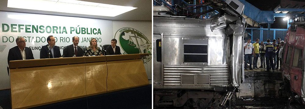 A Supervia, empresa responsável pelo serviço de trens no Rio, distribuiu 100 mil bilhetes nas 15 estações do Ramal Japeri, entre Paracambi, na Baixada Fluminense, e Ricardo de Albuquerque, na zona norte do Rio; a distribuição, que levou cerca de duas horas, foi feita em cumprimento ao Termo de Ajustamento de Conduta (TAC) assinado no dia 7 de janeiro pela Defensoria Pública do Estado do Rio, a Supervia e a Secretaria de Estado de Transportes (Foto: Leonardo Lucena) A Supervia, empresa responsável pelo serviço de trens no Rio, distribuiu 100 mil bilhetes nas 15 estações do Ramal Japeri, entre Paracambi, na Baixada Fluminense, e Ricardo de Albuquerque, na zona norte do Rio; a distribuição, que levou cerca de duas horas, foi feita em cumprimento ao Termo de Ajustamento de Conduta (TAC) assinado no dia 7 de janeiro pela Defensoria Pública do Estado do Rio, a Supervia e a Secretaria de Estado de Transportes