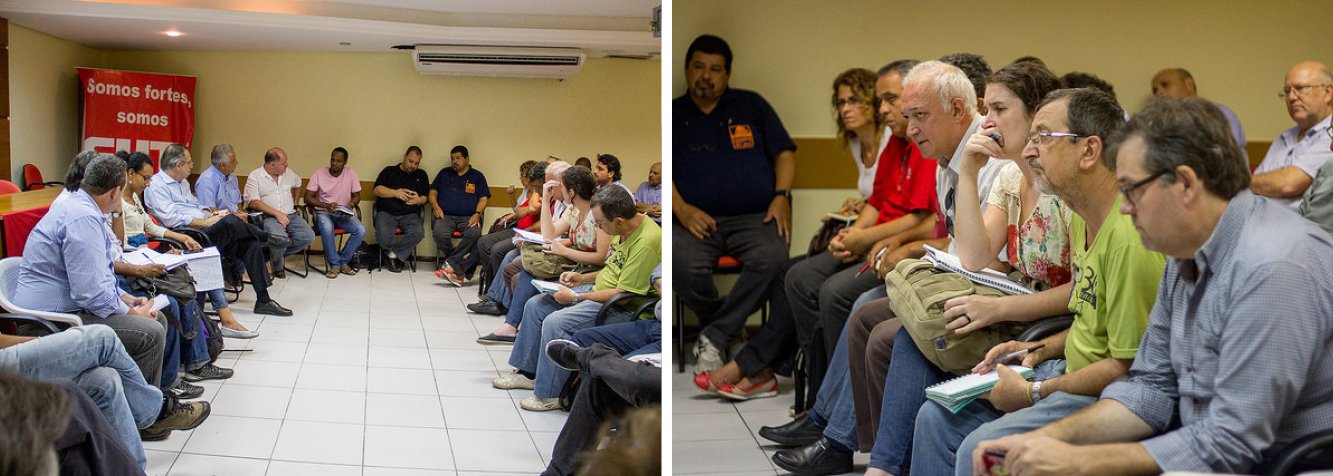 Secretário geral da Presidência da República, Miguel Rossetto, encerrou as agendas em Porto Alegre com uma longa conversa com a Coordenação dos Movimentos Sociais do Rio Grande do Sul; "É um diálogo transparente e verdadeiro que tem o objetivo de avaliar nossas políticas públicas e construir novas. Estamos dando sequência a uma agenda ampla de escuta dos movimentos sociais. Queremos que isto seja uma marca permanente do governo", falou Rosseto (Foto: Leonardo Lucena) Secretário geral da Presidência da República, Miguel Rossetto, encerrou as agendas em Porto Alegre com uma longa conversa com a Coordenação dos Movimentos Sociais do Rio Grande do Sul; "É um diálogo transparente e verdadeiro que tem o objetivo de avaliar nossas políticas públicas e construir novas. Estamos dando sequência a uma agenda ampla de escuta dos movimentos sociais. Queremos que isto seja uma marca permanente do governo", falou Rosseto