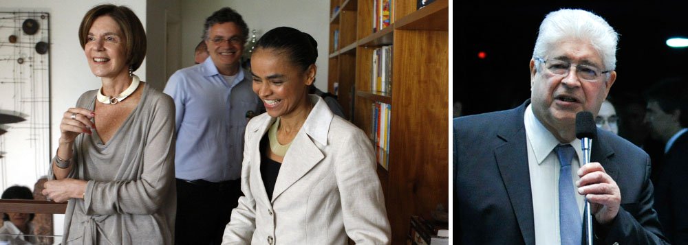 Com propostas contraditórias, a candidata do PSB à presidência da República, Marina Silva, começa a perder apoio de seus admiradores; um deles é o senador Roberto Requião; peemedebista critica amizade da socialista com Neca Setúbal, herdeira do Itaú e coordenadora de sua campanha, e sua proposta de dar autonomia ao Banco Central. "Pra que votar na Marina? Para entregar tudo ao Itaú?"; o senador declarou voto à presidente Dilma Rousseff (Foto: Romulo Faro) Com propostas contraditórias, a candidata do PSB à presidência da República, Marina Silva, começa a perder apoio de seus admiradores; um deles é o senador Roberto Requião; peemedebista critica amizade da socialista com Neca Setúbal, herdeira do Itaú e coordenadora de sua campanha, e sua proposta de dar autonomia ao Banco Central. "Pra que votar na Marina? Para entregar tudo ao Itaú?"; o senador declarou voto à presidente Dilma Rousseff