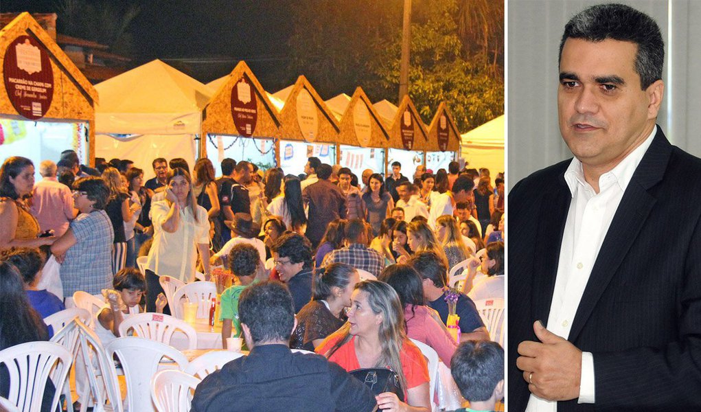 Presidente da Agência Municipal de Turismo (Agtur), Cristiano Rodrigues, lançou nesta terça-feira, 14, o edital da 9ª edição do Festival Gastronômico de Taquaruçu, que acontecerá de 11 a 15 de setembro; entre as novidades desta edição está a inclusão da categoria "Comidinhas Salgadas": sanduíches, pamonhas, salgados, tapiocas, crepes, pastéis, tortas em geral, pizza e cuscuz; as cem receitas pré-selecionadas serão conduzidas para a etapa de degustação; preparo dos pratos será avaliado por profissionais das áreas de alimentos e bebidas de Palmas, para seleção dos 70 melhores que participarão do festival; prêmios chegam a R$ 5 mil (Foto: Aquiles Lins) Presidente da Agência Municipal de Turismo (Agtur), Cristiano Rodrigues, lançou nesta terça-feira, 14, o edital da 9ª edição do Festival Gastronômico de Taquaruçu, que acontecerá de 11 a 15 de setembro; entre as novidades desta edição está a inclusão da categoria "Comidinhas Salgadas": sanduíches, pamonhas, salgados, tapiocas, crepes, pastéis, tortas em geral, pizza e cuscuz; as cem receitas pré-selecionadas serão conduzidas para a etapa de degustação; preparo dos pratos será avaliado por profissionais das áreas de alimentos e bebidas de Palmas, para seleção dos 70 melhores que participarão do festival; prêmios chegam a R$ 5 mil