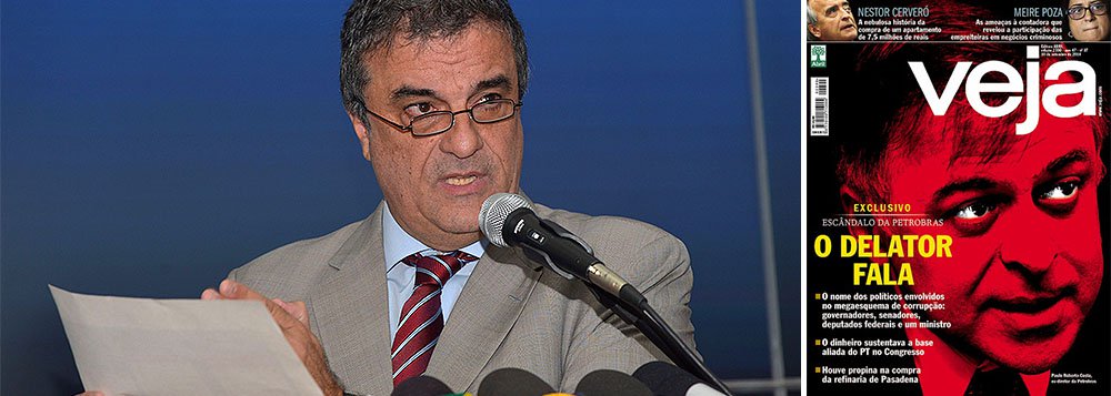 Ministro da Justiça, José Eduardo Cardozo, lamentou o vazamento de informações obtidas pela Justiça, por meio da delação premiada, do ex-diretor da Petrobras Paulo Roberto Costa e disse que PF irá apurar a hipótese de “fato delituoso”; “Eu, sinceramente, espero - sei que não é fácil -, mas que se encontre as pessoas responsáveis, porque isso traz grande dano à sociedade e às pessoas que podem não ser condenadas posteriormente” (Foto: Roberta Namour) Ministro da Justiça, José Eduardo Cardozo, lamentou o vazamento de informações obtidas pela Justiça, por meio da delação premiada, do ex-diretor da Petrobras Paulo Roberto Costa e disse que PF irá apurar a hipótese de “fato delituoso”; “Eu, sinceramente, espero - sei que não é fácil -, mas que se encontre as pessoas responsáveis, porque isso traz grande dano à sociedade e às pessoas que podem não ser condenadas posteriormente”