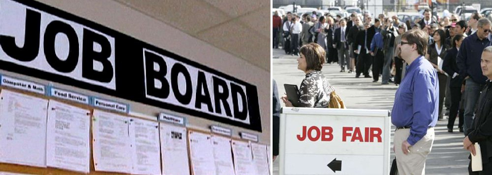 Criação de empregos nos Estados Unidos acelerou em fevereiro e a taxa de desemprego caiu para 5,5%, sinais que podem encorajar o Federal Reserve, banco central do país, a considerar elevar a taxa de juros em junho; no mês passado foram criadas 295 mil vagas após 239 mil em janeiro, em dado revisado para baixo, informou o Departamento do Trabalho nesta sexta-feira, 6; taxa de desemprego em janeiro era de 5,7% (Foto: Aquiles Lins) Criação de empregos nos Estados Unidos acelerou em fevereiro e a taxa de desemprego caiu para 5,5%, sinais que podem encorajar o Federal Reserve, banco central do país, a considerar elevar a taxa de juros em junho; no mês passado foram criadas 295 mil vagas após 239 mil em janeiro, em dado revisado para baixo, informou o Departamento do Trabalho nesta sexta-feira, 6; taxa de desemprego em janeiro era de 5,7%