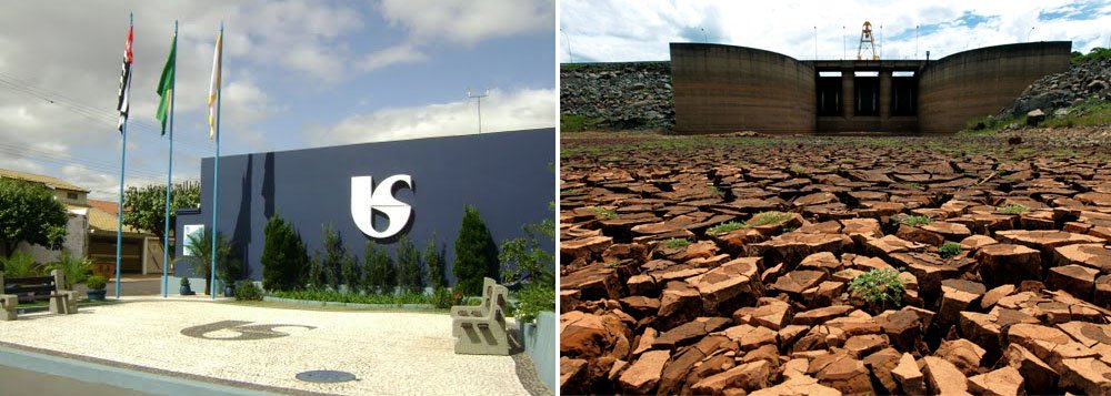"As medidas tomadas para mitigar a seca resultaram na redução significativa do volume faturado de água e da receita de serviços prestados, o que produziu um efeito adverso relevante sobre a companhia e poderá se agravar no futuro caso a seca se acentue", disse a companhia em seu relatório de resultados; lucro líquido foi de 903 milhões de reais em 2014 (Foto: Roberta Namour) "As medidas tomadas para mitigar a seca resultaram na redução significativa do volume faturado de água e da receita de serviços prestados, o que produziu um efeito adverso relevante sobre a companhia e poderá se agravar no futuro caso a seca se acentue", disse a companhia em seu relatório de resultados; lucro líquido foi de 903 milhões de reais em 2014