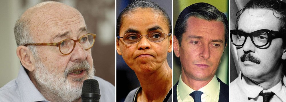 Com a advertência de que não se trata de uma comparação entre pessoas e suas trajetórias de vida, mas entre fenômenos políticos, o jornalista Ricardo Kotscho escreve que Jânio, Collor e Marina têm um ponto em comum: lançaram-se candidatos com discursos contra a "velha política", à margem dos grandes partidos, prometendo nas campanhas criar um "novo Brasil" e uma "nova política", baseados unicamente em suas vontades e carismas, como se isso fosse possível (Foto: Realle Palazzo-Martini) Com a advertência de que não se trata de uma comparação entre pessoas e suas trajetórias de vida, mas entre fenômenos políticos, o jornalista Ricardo Kotscho escreve que Jânio, Collor e Marina têm um ponto em comum: lançaram-se candidatos com discursos contra a "velha política", à margem dos grandes partidos, prometendo nas campanhas criar um "novo Brasil" e uma "nova política", baseados unicamente em suas vontades e carismas, como se isso fosse possível