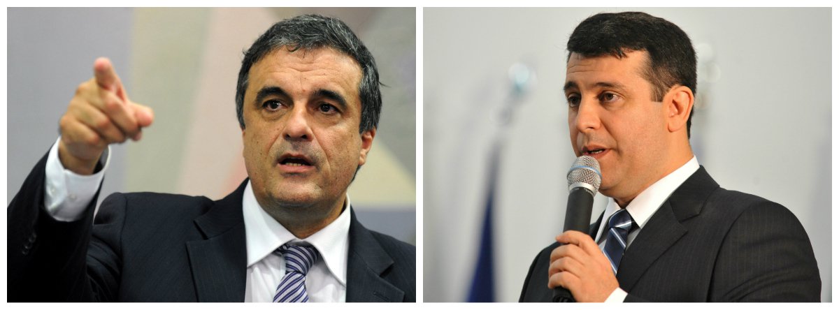 Apesar da reforma ministerial para o segundo mandato, presidente decidiu que manterá no posto, em plena deflagração da Operação Lava Jato, o ministro da Justiça, José Eduardo Cardozo, e o diretor da Polícia Federal, Leandro Daiello; avaliação é de que qualquer mudança no comando de uma área tão estratégica para o momento deixaria dúvidas sobre como lidar com o tema ou dar margem à interpretação de que o Planalto tenta interferir na investigação (Foto: Gisele Federicce) Apesar da reforma ministerial para o segundo mandato, presidente decidiu que manterá no posto, em plena deflagração da Operação Lava Jato, o ministro da Justiça, José Eduardo Cardozo, e o diretor da Polícia Federal, Leandro Daiello; avaliação é de que qualquer mudança no comando de uma área tão estratégica para o momento deixaria dúvidas sobre como lidar com o tema ou dar margem à interpretação de que o Planalto tenta interferir na investigação