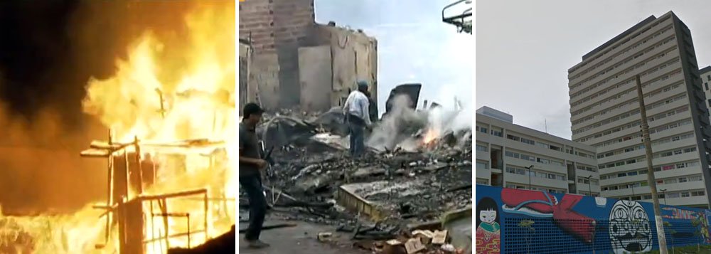 Após incêndio que destruiu favela do Piolho, na avenida jornalista Roberto Marinho, 600 moradores indicam que pretendem continuar no local; eles se aglomeravam em terreno de mil metros quadrados, controlado pelo tráfico de drogas; poder público tem oportunidade de urbanizar espaço, como já ocorreu na mesma avenida, diante da ponte Estaiada e na diagonal da sede da Rede Globo em São Paulo (Foto: Ana Pupulin) Após incêndio que destruiu favela do Piolho, na avenida jornalista Roberto Marinho, 600 moradores indicam que pretendem continuar no local; eles se aglomeravam em terreno de mil metros quadrados, controlado pelo tráfico de drogas; poder público tem oportunidade de urbanizar espaço, como já ocorreu na mesma avenida, diante da ponte Estaiada e na diagonal da sede da Rede Globo em São Paulo