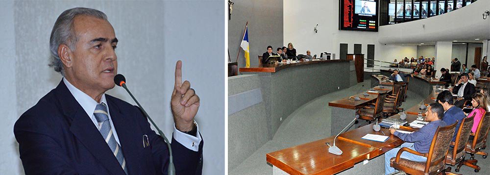 O fortalecimento, assim como a viabilidade pedagógica, estrutural e financeira da Fundação Universidade do Tocantins (Unitins), foi discutido na tarde desta quinta-feira, 26, durante audiência pública realizada na Comissão de Educação da Assembleia Legislativa; entre as questões discutidas estão a implantação dos campi de Augustinópolis, Araguatins e Dianópolis; autor do requerimento da audiência, deputado Paulo Mourão (PT) disse que a ação foi eleitoreira; deputado Eduardo Siqueira Campos (PTB) rebateu (Foto: Aquiles Lins) O fortalecimento, assim como a viabilidade pedagógica, estrutural e financeira da Fundação Universidade do Tocantins (Unitins), foi discutido na tarde desta quinta-feira, 26, durante audiência pública realizada na Comissão de Educação da Assembleia Legislativa; entre as questões discutidas estão a implantação dos campi de Augustinópolis, Araguatins e Dianópolis; autor do requerimento da audiência, deputado Paulo Mourão (PT) disse que a ação foi eleitoreira; deputado Eduardo Siqueira Campos (PTB) rebateu