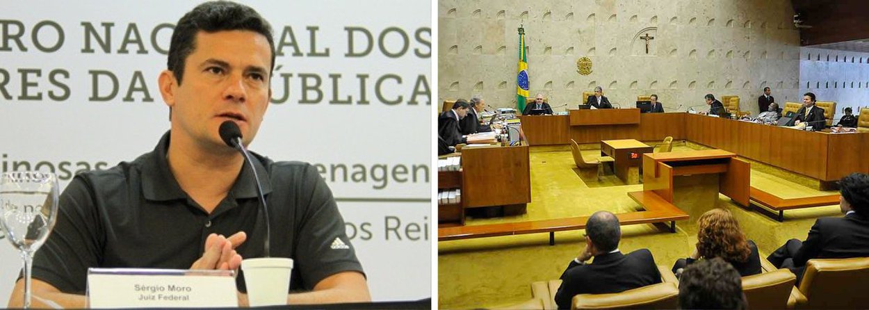 A Segunda Turma do Supremo Tribunal Federal (STF) decidiu nesta terça (16) validar a condução do juiz federal Sérgio Moro na investigação da Operação Lava Jato; seguindo voto do ministro Teori Zavascki, o colegiado entendeu que Moro, até o momento, não violou a competência do Supremo para julgar investigados com prerrogativa de foro; questão foi analisada a partir de questionamentos de investigados na operação.; eles pediram que as ações oriundas da operação fossem enviadas ao Supremo, devido à presença de parlamentares nas investigações
(Foto: Valter Lima) A Segunda Turma do Supremo Tribunal Federal (STF) decidiu nesta terça (16) validar a condução do juiz federal Sérgio Moro na investigação da Operação Lava Jato; seguindo voto do ministro Teori Zavascki, o colegiado entendeu que Moro, até o momento, não violou a competência do Supremo para julgar investigados com prerrogativa de foro; questão foi analisada a partir de questionamentos de investigados na operação.; eles pediram que as ações oriundas da operação fossem enviadas ao Supremo, devido à presença de parlamentares nas investigações