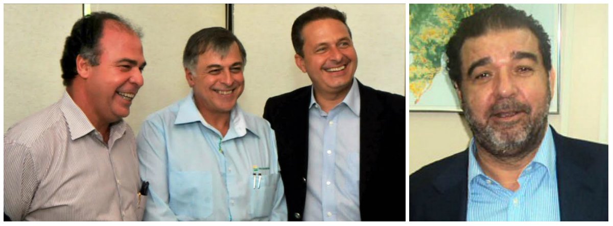 Mensagens interceptadas pela PF apontaram, em abril desse ano, que houve repasses do doleiro a Clementino de Souza Coelho, irmão de Fernando Bezerra Coelho, braço-direito de Eduardo Campos e dirigente do PSB; em e-mails, Clementino cobrou de Alberto Youssef, a quem chamava de "primo", depósitos para ele, a mulher e o filho; em delação premiada, o ex-diretor da Petrobras Paulo Roberto Costa cita Campos como um dos governadores beneficiado pelo esquema de Youssef, ligando o caso à compra do jato fantasma em que estava o ex-governador quando morreu (Foto: Gisele Federicce) Mensagens interceptadas pela PF apontaram, em abril desse ano, que houve repasses do doleiro a Clementino de Souza Coelho, irmão de Fernando Bezerra Coelho, braço-direito de Eduardo Campos e dirigente do PSB; em e-mails, Clementino cobrou de Alberto Youssef, a quem chamava de "primo", depósitos para ele, a mulher e o filho; em delação premiada, o ex-diretor da Petrobras Paulo Roberto Costa cita Campos como um dos governadores beneficiado pelo esquema de Youssef, ligando o caso à compra do jato fantasma em que estava o ex-governador quando morreu