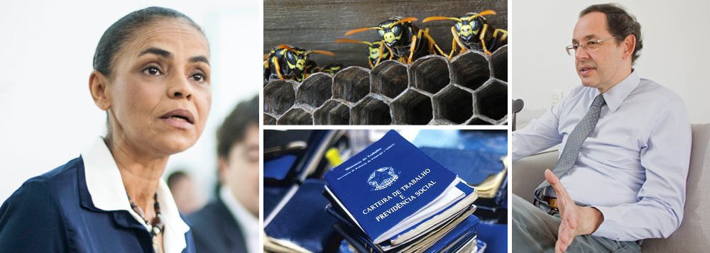 Citando "o professor Gianetti", chefe de sua equipe econômica, candidata do PSB promete "atualizar" a Consolidação das Leis Trabalhistas; Marina Silva não explicou, porém, qual será o sentido a mudança; "Ainda não temos essa resposta", disse ela em encontro com empreendedores, em São Paulo; pelo manual ortodoxo de Eduardo Gianetti, garantias trabalhistas são um peso para o desenvolvimento; entre janeiro e agosto, País criou 701 mil empregos com base na CLT; depois de atacar pré-sal, Marina põe as mãos sobre novo vespeiro de alta sensibilidade; plataforma é popular? (Foto: Ana Pupulin) www.brasil247.com - Citando "o professor Gianetti", chefe de sua equipe econômica, candidata do PSB promete "atualizar" a Consolidação das Leis Trabalhistas; Marina Silva não explicou, porém, qual será o sentido a mudança; "Ainda não temos essa resposta", disse ela em encontro com empreendedores, em São Paulo; pelo manual ortodoxo de Eduardo Gianetti, garantias trabalhistas são um peso para o desenvolvimento; entre janeiro e agosto, País criou 701 mil empregos com base na CLT; depois de atacar pré-sal, Marina põe as mãos sobre novo vespeiro de alta sensibilidade; plataforma é popular?