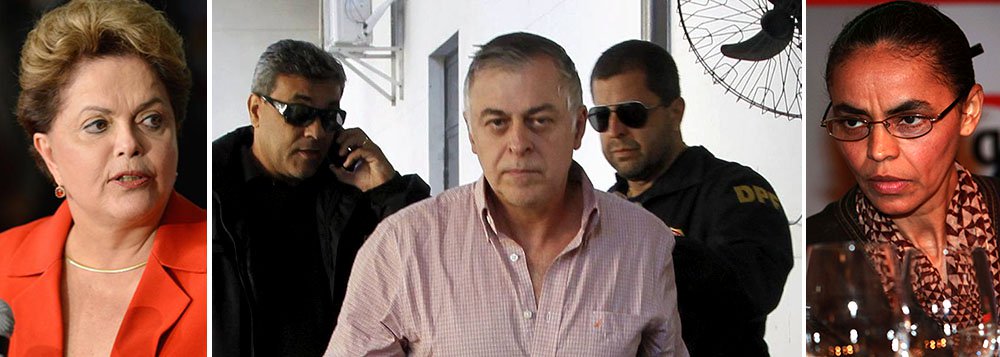 Candidata à reeleição, presidente Dilma Rousseff vai solicitar acesso ao depoimento de Paulo Roberto Costa, ex-diretor da Petrobras, para tomar providências em relação a membros do seu governo; no PSB, da presidenciável Marina Silva, o vice da chapa, deputado Beto Albuquerque (PSB-RS), já prepara defesa de Eduardo Campos, entre os suspeitos de recebimento de propina de contratos da estatal; ele vai usar argumento de que família do falecido tem sofrido com o caso e que o ex-governador sempre apoiou investigações de eventuais ilegalidades na empresa (Foto: Roberta Namour) Candidata à reeleição, presidente Dilma Rousseff vai solicitar acesso ao depoimento de Paulo Roberto Costa, ex-diretor da Petrobras, para tomar providências em relação a membros do seu governo; no PSB, da presidenciável Marina Silva, o vice da chapa, deputado Beto Albuquerque (PSB-RS), já prepara defesa de Eduardo Campos, entre os suspeitos de recebimento de propina de contratos da estatal; ele vai usar argumento de que família do falecido tem sofrido com o caso e que o ex-governador sempre apoiou investigações de eventuais ilegalidades na empresa