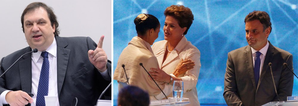 Diretor-geral do Datafolha, Mauro Paulino, diz que o espaço para grandes variações é menor: “Mesmo que todos os eleitores que cogitam mudar o voto de fato o fizessem, Dilma e Marina continuariam empatadas acima de Aécio”; segundo ele, novidades no quadro a partir de agora ocorrerão só com rápidas alterações no foco do debate, como sobre mudanças na economia, diz (Foto: Roberta Namour) Diretor-geral do Datafolha, Mauro Paulino, diz que o espaço para grandes variações é menor: “Mesmo que todos os eleitores que cogitam mudar o voto de fato o fizessem, Dilma e Marina continuariam empatadas acima de Aécio”; segundo ele, novidades no quadro a partir de agora ocorrerão só com rápidas alterações no foco do debate, como sobre mudanças na economia, diz