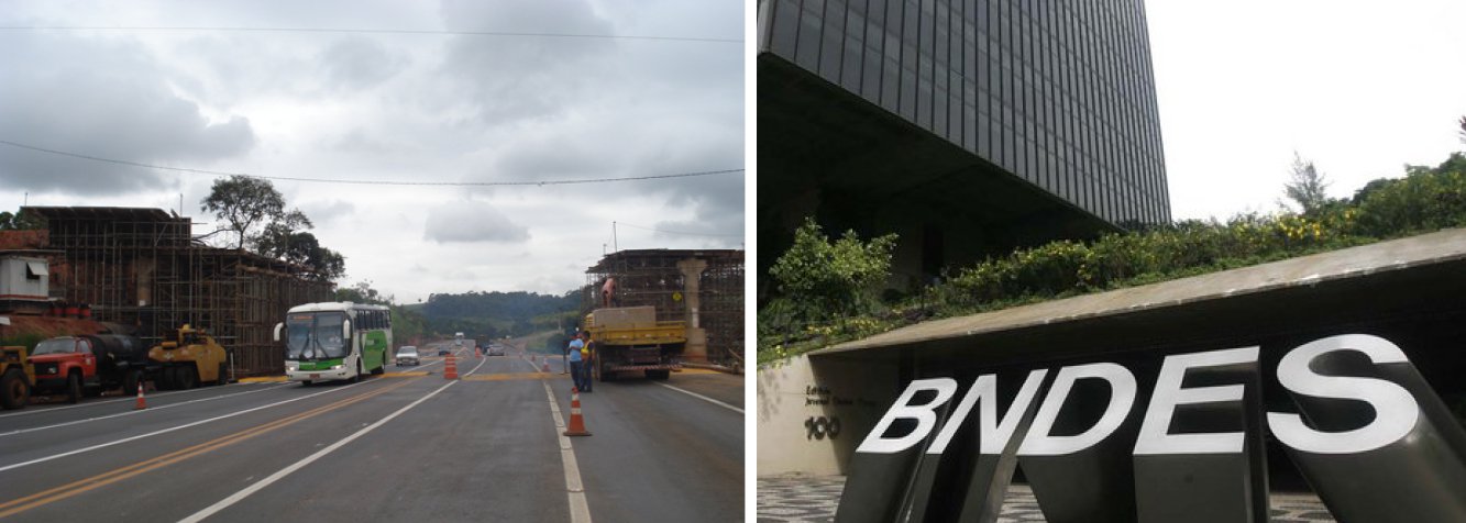 O BNDES informou que vai conceder empréstimo-ponte de R$ 965,75 milhões à Concessionária BR-040, do Grupo Invepar, no âmbito do Programa de Investimentos em Logística (PIL); segundo o banco, os recursos serão aplicados nas obras previstas para os dois primeiros anos do contrato de concessão até que seja concluída a análise do empréstimo de longo prazo; o dinheiro corresponde a 69% dos gastos iniciais previstos; a BR ilga Juiz de Fora, em Minas Gerais, a Brasília, passando por Belo Horizonte (Foto: Leonardo Lucena) O BNDES informou que vai conceder empréstimo-ponte de R$ 965,75 milhões à Concessionária BR-040, do Grupo Invepar, no âmbito do Programa de Investimentos em Logística (PIL); segundo o banco, os recursos serão aplicados nas obras previstas para os dois primeiros anos do contrato de concessão até que seja concluída a análise do empréstimo de longo prazo; o dinheiro corresponde a 69% dos gastos iniciais previstos; a BR ilga Juiz de Fora, em Minas Gerais, a Brasília, passando por Belo Horizonte