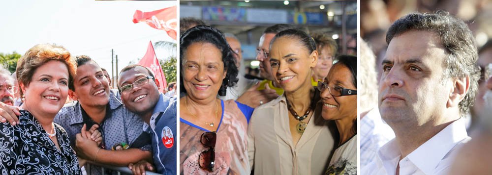 Isolado no terceiro lugar na corrida pela Presidência com a rápida ascensão da candidata do PSB, Marina Silva, senador tucano Aécio Neves já parece resignado: “Eu tenho que confiar. Mas não estou dizendo que vou ganhar todas as eleições. Eleições se perdem. Já perdi eleições, inclusive, e acho que se aprende muito com isso. Agora, que não se pode perder é a capacidade de defender aquilo em que se acredita”; pesquisas Ibope e Datafolha cravam 2° turno acirrado entre Dilma Rousseff e Marina; presidente apresenta maior índice de eleitores convictos e ex-senadora garfa a preferência de eleitores mais ricos e escolarizados do tucano (Foto: Roberta Namour) Isolado no terceiro lugar na corrida pela Presidência com a rápida ascensão da candidata do PSB, Marina Silva, senador tucano Aécio Neves já parece resignado: “Eu tenho que confiar. Mas não estou dizendo que vou ganhar todas as eleições. Eleições se perdem. Já perdi eleições, inclusive, e acho que se aprende muito com isso. Agora, que não se pode perder é a capacidade de defender aquilo em que se acredita”; pesquisas Ibope e Datafolha cravam 2° turno acirrado entre Dilma Rousseff e Marina; presidente apresenta maior índice de eleitores convictos e ex-senadora garfa a preferência de eleitores mais ricos e escolarizados do tucano