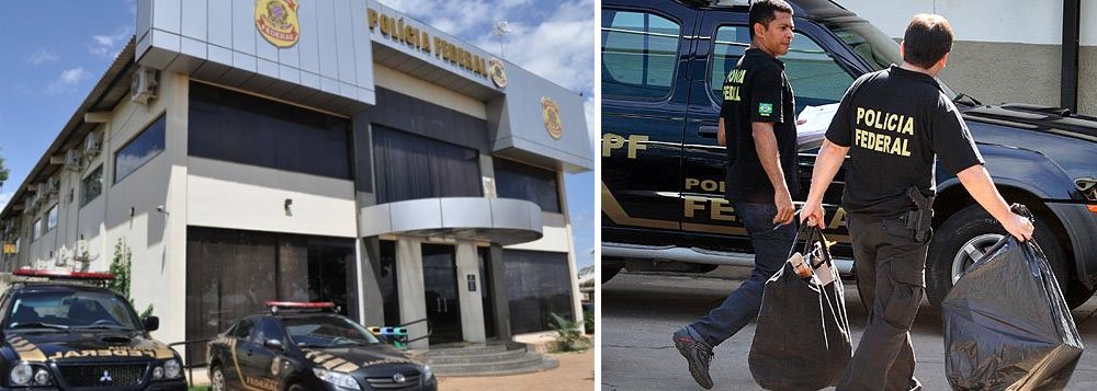 Agentes da Polícia Federal deflagraram na manhã desta sexta-feira, 21, a Operação Áspides, no Tocantins; ação visa desarticular organizações criminosas que fraudavam o benefício previdenciário do seguro-desemprego em Palmas; mesmo crime foi alvo da Operação Justa Causa II, no Pará; segundo a PF, a organização criminosa desviou no mínimo R$ 10 milhões dos cofres públicos nos dois estados; para fraudar o Seguro-Desemprego, as quadrilhas faziam a baixa do vínculo empregatício de trabalhadores comuns e, com a ajuda de um servidor da Caixa Econômica Federal de Palmas, desviavam os recursos para si e para terceiros; 20 mandados de busca e apreensão foram cumpridos no Tocantins e Pará (Foto: Aquiles Lins) Agentes da Polícia Federal deflagraram na manhã desta sexta-feira, 21, a Operação Áspides, no Tocantins; ação visa desarticular organizações criminosas que fraudavam o benefício previdenciário do seguro-desemprego em Palmas; mesmo crime foi alvo da Operação Justa Causa II, no Pará; segundo a PF, a organização criminosa desviou no mínimo R$ 10 milhões dos cofres públicos nos dois estados; para fraudar o Seguro-Desemprego, as quadrilhas faziam a baixa do vínculo empregatício de trabalhadores comuns e, com a ajuda de um servidor da Caixa Econômica Federal de Palmas, desviavam os recursos para si e para terceiros; 20 mandados de busca e apreensão foram cumpridos no Tocantins e Pará