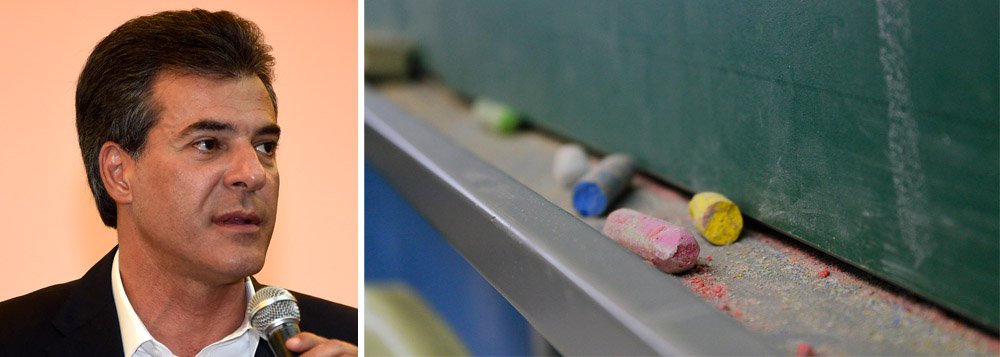 Na esteira do desabamento da popularidade de Beto Richa (PSDB), o eleitorado paranaense também reprova a política educacional do tucano; de acordo com sondagem da Paraná Pesquisas, 73% consideram ruim ou péssimo o desempenho do governador na educação; é a pior área avaliada, seguida da saúde (59%), segurança (54%) e social (46%)
(Foto: Paulo Emílio) Na esteira do desabamento da popularidade de Beto Richa (PSDB), o eleitorado paranaense também reprova a política educacional do tucano; de acordo com sondagem da Paraná Pesquisas, 73% consideram ruim ou péssimo o desempenho do governador na educação; é a pior área avaliada, seguida da saúde (59%), segurança (54%) e social (46%)