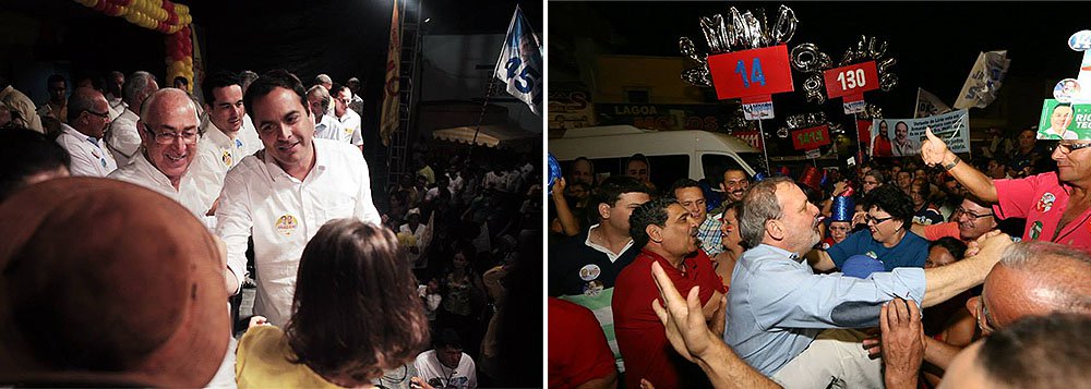 De acordo com a segunda prestação de contas do partido ao TSE, as doações para a campanha de Paulo Câmara somam R$ 11.679.786,74; em seguida aparece o candidato do PTB, Armando Monteiro Neto, cuja campanha arrecadou R$ 8.853.000,00; na disputa pelo Senado, o ex-ministro Fernando Bezerra Coelho (PSB) declarou ter arrecadado pouco mais de R$ 4 milhões; já a arrecadação de João Paulo (PT) passou de R$ 10 mil para R$ 356 mil (Foto: Paulo Emílio) De acordo com a segunda prestação de contas do partido ao TSE, as doações para a campanha de Paulo Câmara somam R$ 11.679.786,74; em seguida aparece o candidato do PTB, Armando Monteiro Neto, cuja campanha arrecadou R$ 8.853.000,00; na disputa pelo Senado, o ex-ministro Fernando Bezerra Coelho (PSB) declarou ter arrecadado pouco mais de R$ 4 milhões; já a arrecadação de João Paulo (PT) passou de R$ 10 mil para R$ 356 mil