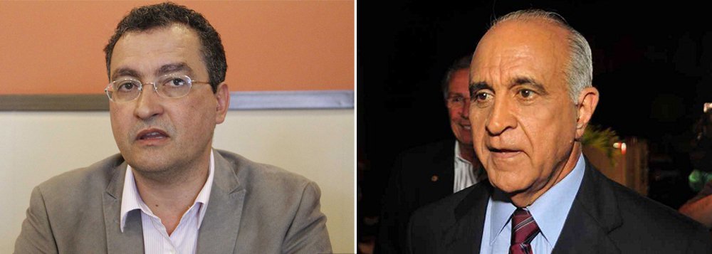 Juiz Salomão Viana, do TRE, proibiu a coligação 'Pra Bahia Mudar Mais', do petista Rui Costa, de utilizar imagem e/ou voz do candidato do DEM, Paulo Souto, da coligação 'Unidos pela Bahia'; restrição ao PT se dá 'em qualquer peça publicitária, independentemente de serem capturadas em ambiente público ou propaganda eleitoral'; proibição abrange rádio e televisão sob a forma de inserção ou programa eleitoral, incluindo sites e redes sociais, a exemplo do Facebook; multa por descumprimento da sentença é de R$ 50 mil por dia (Foto: Romulo Faro) Juiz Salomão Viana, do TRE, proibiu a coligação 'Pra Bahia Mudar Mais', do petista Rui Costa, de utilizar imagem e/ou voz do candidato do DEM, Paulo Souto, da coligação 'Unidos pela Bahia'; restrição ao PT se dá 'em qualquer peça publicitária, independentemente de serem capturadas em ambiente público ou propaganda eleitoral'; proibição abrange rádio e televisão sob a forma de inserção ou programa eleitoral, incluindo sites e redes sociais, a exemplo do Facebook; multa por descumprimento da sentença é de R$ 50 mil por dia