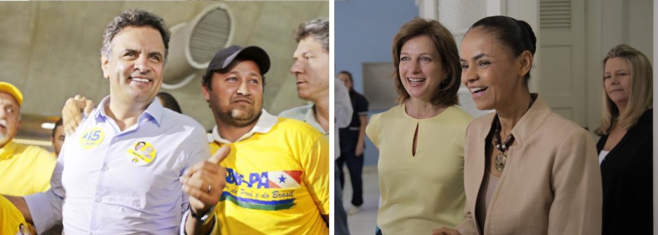 Candidato do PSDB à Presidência, Aécio Neves, acusou nesta segunda (8) sua adversária do PSB, Marina Silva, de buscar uma "vitimização" constante diante das críticas que tem feito ao que considera incoerências da ex-senadora; o tucano disse que não se pode colocar "no mesmo saco" as críticas feitas a Marina por petistas e tucanos; ele afirmou que a candidata do PSB precisa esclarecer posições como sua defesa do agronegócio e em relação à responsabilidade fiscal; "Esse é o jogo político e ela tem que estar preparada para dar essas explicações", cobrou (Foto: Valter Lima) Candidato do PSDB à Presidência, Aécio Neves, acusou nesta segunda (8) sua adversária do PSB, Marina Silva, de buscar uma "vitimização" constante diante das críticas que tem feito ao que considera incoerências da ex-senadora; o tucano disse que não se pode colocar "no mesmo saco" as críticas feitas a Marina por petistas e tucanos; ele afirmou que a candidata do PSB precisa esclarecer posições como sua defesa do agronegócio e em relação à responsabilidade fiscal; "Esse é o jogo político e ela tem que estar preparada para dar essas explicações", cobrou