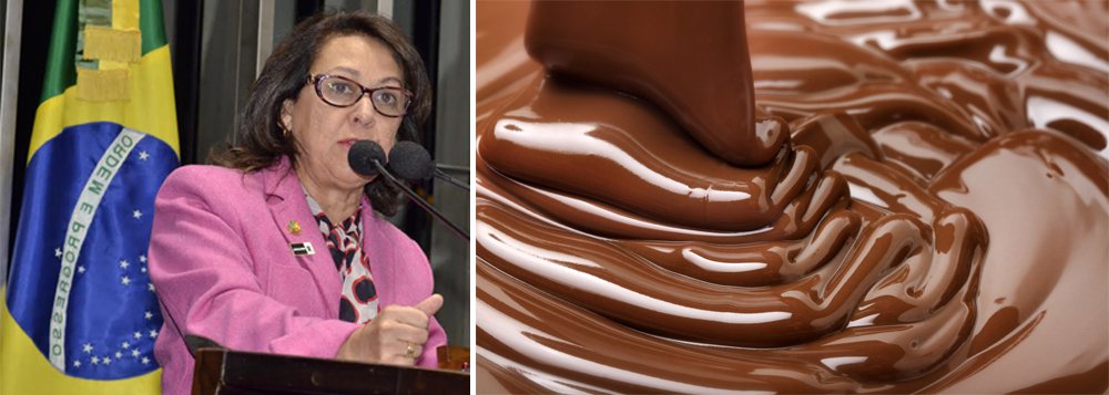 Projeto de lei da senadora baiana Lídice da Mata (PSB) prevê percentual mínimo de cacau nos chocolates (nacionais e importados) comercializados no Brasil; objetivo, segundo ela, "é assegurar um direito básico do consumidor: saber exatamente o que está comprando"; ela lembrou ainda que a elevação do teor de cacau no chocolate ajudará a reduzir problemas como a obesidade infantil (Foto: Romulo Faro) Projeto de lei da senadora baiana Lídice da Mata (PSB) prevê percentual mínimo de cacau nos chocolates (nacionais e importados) comercializados no Brasil; objetivo, segundo ela, "é assegurar um direito básico do consumidor: saber exatamente o que está comprando"; ela lembrou ainda que a elevação do teor de cacau no chocolate ajudará a reduzir problemas como a obesidade infantil