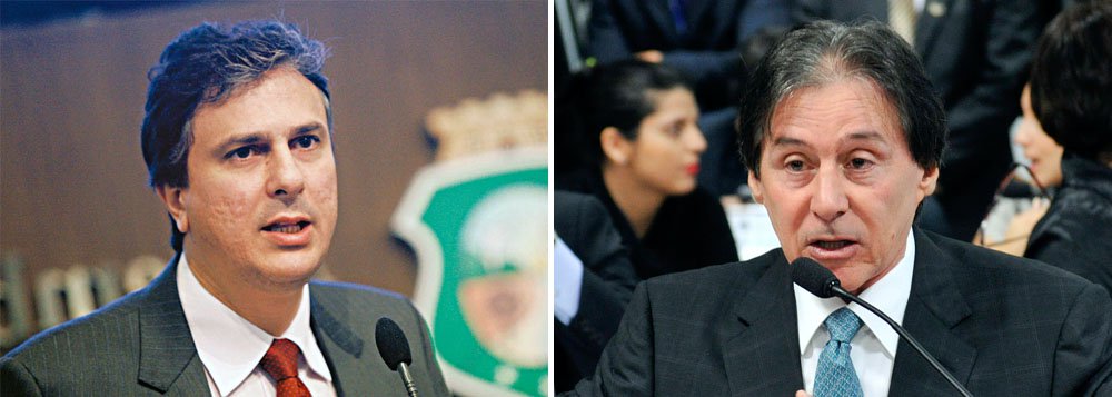 Em entrevista à Agência Estado, o chefe do executivo estadual criticou a postura do partido, no Senado e na Câmara Federal. “Muitas vezes não se comporta como base aliada”, disse. Já o líder do PMDB, no Senado, revidou em baixo calão: "Camilo tem que cuidar do rabo dele, tem nada que se meter com meu partido” (Foto: Renata Paiva) Em entrevista à Agência Estado, o chefe do executivo estadual criticou a postura do partido, no Senado e na Câmara Federal. “Muitas vezes não se comporta como base aliada”, disse. Já o líder do PMDB, no Senado, revidou em baixo calão: "Camilo tem que cuidar do rabo dele, tem nada que se meter com meu partido”