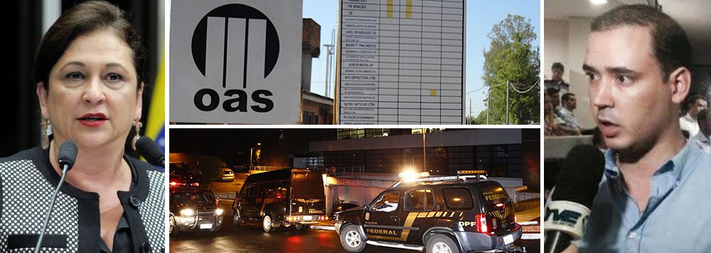 Três das nove empreiteiras investigadas na sétima fase da Operação Lava Jato, da Polícia Federal, doaram dinheiro a campanhas eleitorais no Tocantins; OAS, UTC e Queroz Galvão, cujos presidentes foram presos pela PF, doaram R$ 1.483.998,40 a sete candidatos que disputaram as eleições de outubro; entre eles estão o governador eleito Marcelo Miranda (PMDB) e o governador Sandoval Cardoso (SD); senadora reeleita Kátia Abreu (PMDB) recebeu R$ 950 mil da OAS; valor é 64% de tudo que as construtoras investigadas doaram no Tocantins e 13,6% do que Kátia arrecadou; deputado federal eleito Vicentinho Júnior (PSB), que recebeu R$ 250 mil da UTC e outros R$ 50 mil da Queiroz Galvão (Foto: Aquiles Lins) Três das nove empreiteiras investigadas na sétima fase da Operação Lava Jato, da Polícia Federal, doaram dinheiro a campanhas eleitorais no Tocantins; OAS, UTC e Queroz Galvão, cujos presidentes foram presos pela PF, doaram R$ 1.483.998,40 a sete candidatos que disputaram as eleições de outubro; entre eles estão o governador eleito Marcelo Miranda (PMDB) e o governador Sandoval Cardoso (SD); senadora reeleita Kátia Abreu (PMDB) recebeu R$ 950 mil da OAS; valor é 64% de tudo que as construtoras investigadas doaram no Tocantins e 13,6% do que Kátia arrecadou; deputado federal eleito Vicentinho Júnior (PSB), que recebeu R$ 250 mil da UTC e outros R$ 50 mil da Queiroz Galvão
