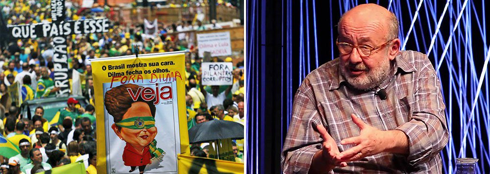 Colunista Ricardo Kotscho critica aqueles que driblam as leis ‘em forma de protesto contra o governo’: ‘Tem gente que se gaba de não pagar mais impostos, "para não entregar meu suado dinheiro aos vagabundos do bolsa família"; Fazenda Nacional calcula que a sonegação de impostos baterá nos R$ 500 bilhões - pelo menos dez vezes mais do que o governo pretende economizar com o pacote fiscal. E todas as corrupções somadas não chegam nem perto desta sangria incontrolável do Tesouro Nacional, mas ninguém quer falar disso, não dá manchete’ (Foto: Roberta Namour) Colunista Ricardo Kotscho critica aqueles que driblam as leis ‘em forma de protesto contra o governo’: ‘Tem gente que se gaba de não pagar mais impostos, "para não entregar meu suado dinheiro aos vagabundos do bolsa família"; Fazenda Nacional calcula que a sonegação de impostos baterá nos R$ 500 bilhões - pelo menos dez vezes mais do que o governo pretende economizar com o pacote fiscal. E todas as corrupções somadas não chegam nem perto desta sangria incontrolável do Tesouro Nacional, mas ninguém quer falar disso, não dá manchete’