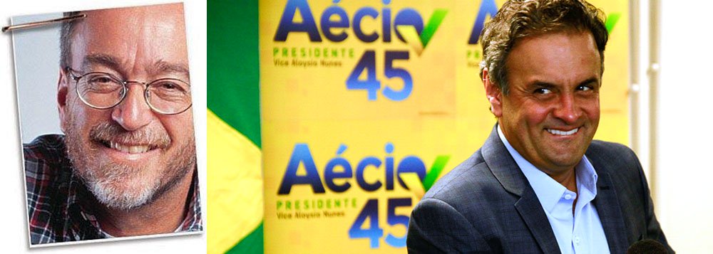 Paulo Nogueira, editor do Diário do Centro do Mundo, questiona: por que nada relacionado ao senador Aécio Neves (PSDB-MG), citado pelo doleiro Alberto Youssef, foi vazado pela força-tarefa da Operação Lava Jato?; "o intuito dos responsáveis pelos vazamentos – presumivelmente os policiais federais sob o comando do juiz Sérgio Moro – era ver Aécio na presidência", diz o jornalista (Foto: Leonardo Attuch) Paulo Nogueira, editor do Diário do Centro do Mundo, questiona: por que nada relacionado ao senador Aécio Neves (PSDB-MG), citado pelo doleiro Alberto Youssef, foi vazado pela força-tarefa da Operação Lava Jato?; "o intuito dos responsáveis pelos vazamentos – presumivelmente os policiais federais sob o comando do juiz Sérgio Moro – era ver Aécio na presidência", diz o jornalista