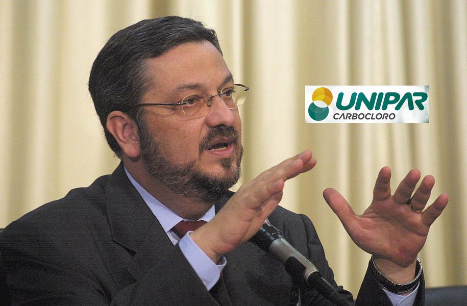 Petroquímica Unipar contratou a Projeto, empresa de consultoria do ex-ministro da Fazenda, para a elaboração de cenários macroeconômicos e análise da conjuntura político-econômica ao custo de R$ 1,7 milhão; dirigentes da empresa confirmaram à PF ter pago R$ 812 mil ao doleiro Alberto Youssef, um dos pivôs da Lava Jato, para intermediação de negócios e admitiram que nenhum serviço foi prestado, mas negaram que fosse propina; assessoria de Palocci disse que documentação sobre serviço está “à inteira disposição dos órgãos de fiscalização e de controle” (Foto: Realle Palazzo-Martini) Petroquímica Unipar contratou a Projeto, empresa de consultoria do ex-ministro da Fazenda, para a elaboração de cenários macroeconômicos e análise da conjuntura político-econômica ao custo de R$ 1,7 milhão; dirigentes da empresa confirmaram à PF ter pago R$ 812 mil ao doleiro Alberto Youssef, um dos pivôs da Lava Jato, para intermediação de negócios e admitiram que nenhum serviço foi prestado, mas negaram que fosse propina; assessoria de Palocci disse que documentação sobre serviço está “à inteira disposição dos órgãos de fiscalização e de controle”