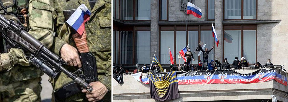 "A milícia começou a recuar suas unidades de artilharia com calibre superior a 100 milímetros no sul da república", disse Denis Pushilin, vice-presidente do "conselho popular" dos separatistas, um órgão de liderança (Foto: Leonardo Attuch) "A milícia começou a recuar suas unidades de artilharia com calibre superior a 100 milímetros no sul da república", disse Denis Pushilin, vice-presidente do "conselho popular" dos separatistas, um órgão de liderança