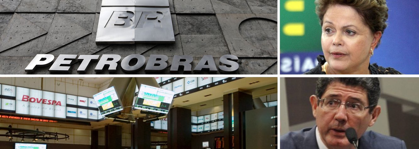 Ações da estatal disparam 7% no pregão desta quarta-feira 1º, fazendo o Ibovespa subir 3%; mercado reage positivamente à declaração da presidente Dilma Rousseff em entrevista à Bloomberg de que a estatal irá divulgar seu balanço auditado de 2014 até o final de abril; alta do dia também é resultado da vitória no Congresso do ministro da Fazenda, Joaquim Levy, ao adiar ontem a votação do reindexador de dívidas de estados e municípios (Foto: Gisele Federicce) Ações da estatal disparam 7% no pregão desta quarta-feira 1º, fazendo o Ibovespa subir 3%; mercado reage positivamente à declaração da presidente Dilma Rousseff em entrevista à Bloomberg de que a estatal irá divulgar seu balanço auditado de 2014 até o final de abril; alta do dia também é resultado da vitória no Congresso do ministro da Fazenda, Joaquim Levy, ao adiar ontem a votação do reindexador de dívidas de estados e municípios