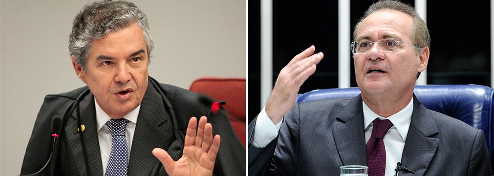 "Não me submeteria ao risco de uma humilhação no campo político", disse o ministro Marco Aurélio, sobre a declaração do presidente do Senado, Renan Calheiros (PMDB-AL), de que os magistrados terão de passar por nova sabatina se quiserem estender por mais cinco anos a aposentadoria compulsória na Corte; "Depois de 30 anos, vão inquirir o quê? Vão verificar a atuação do ministro? Instalarão uma junta médica para ver se o ministro tem condições de prosseguir?", ironizou
(Foto: Roberta Namour) "Não me submeteria ao risco de uma humilhação no campo político", disse o ministro Marco Aurélio, sobre a declaração do presidente do Senado, Renan Calheiros (PMDB-AL), de que os magistrados terão de passar por nova sabatina se quiserem estender por mais cinco anos a aposentadoria compulsória na Corte; "Depois de 30 anos, vão inquirir o quê? Vão verificar a atuação do ministro? Instalarão uma junta médica para ver se o ministro tem condições de prosseguir?", ironizou