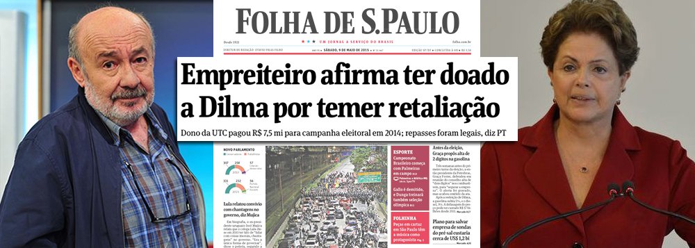 Ao comentar a manchete deste sábado da Folha de S. Paulo, sobre o que pode vir a ser a delação premiada (que não foi feita) do empresário Ricardo Pessoa, o jornalista Ricardo Kotscho afirma se tratar de mais uma tentativa de alimentar o projeto golpista no País; "Disse como, a quem, aonde, quando, em que circunstâncias? Como já se tornou rotina na cobertura da Operação Lava-Jato, tudo é vago e colocado no condicional, não há resposta para estas perguntas, não se apresentam provas e as fontes são sempre anônimas, mas o conjunto da obra cumpre sua tarefa de municiar os porta-vozes da oposição, sempre em busca de um fato novo para pedir o impeachment da presidente, criminalizar o PT, colocar o governo na defensiva e tirar Lula da disputa sucessória", afirma; leia a íntegra (Foto: Leonardo Attuch) Ao comentar a manchete deste sábado da Folha de S. Paulo, sobre o que pode vir a ser a delação premiada (que não foi feita) do empresário Ricardo Pessoa, o jornalista Ricardo Kotscho afirma se tratar de mais uma tentativa de alimentar o projeto golpista no País; "Disse como, a quem, aonde, quando, em que circunstâncias? Como já se tornou rotina na cobertura da Operação Lava-Jato, tudo é vago e colocado no condicional, não há resposta para estas perguntas, não se apresentam provas e as fontes são sempre anônimas, mas o conjunto da obra cumpre sua tarefa de municiar os porta-vozes da oposição, sempre em busca de um fato novo para pedir o impeachment da presidente, criminalizar o PT, colocar o governo na defensiva e tirar Lula da disputa sucessória", afirma; leia a íntegra