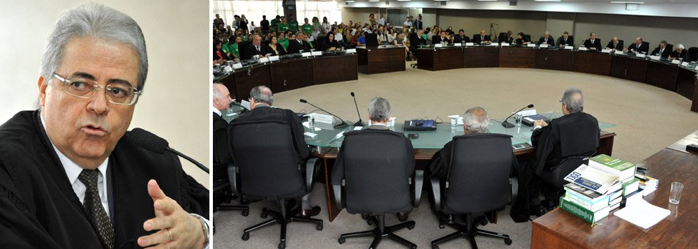 Com 29 votos, desembargador foi escolhido para comandar a corte no biênio 2015/2017, em discputa com o colega Carlos Escher, que recebeu sete votos; também foram eleitos o vice-presidente para a próxima gestão, desembargador João Waldeck Felix de Sousa, e o corregedor-geral de Justiça, desembargador Gilberto Marques Filho; solenidade de posse dos novos dirigentes está marcada para o dia 1º de fevereiro de 2015 (Foto: Realle Palazzo-Martini) Com 29 votos, desembargador foi escolhido para comandar a corte no biênio 2015/2017, em discputa com o colega Carlos Escher, que recebeu sete votos; também foram eleitos o vice-presidente para a próxima gestão, desembargador João Waldeck Felix de Sousa, e o corregedor-geral de Justiça, desembargador Gilberto Marques Filho; solenidade de posse dos novos dirigentes está marcada para o dia 1º de fevereiro de 2015