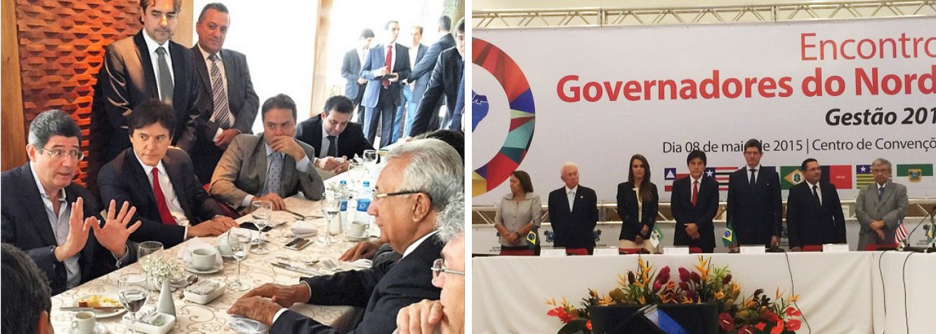 O ministro da Fazenda, Joaquim Levy, sinalizou positivamente aos pleitos apresentados pelos governadores do Nordeste durante uma reunião para tratar do assunto que aconteceu nesta sexta-feira (8), em Natal (RN), com destaque para o pedido da retomada de empréstimos pelos governos estaduais.; "Temos que destravar as perspectivas de crescimento, em especial, num cenário em que a economia está desacelerando", disse (Foto: Paulo Emílio) O ministro da Fazenda, Joaquim Levy, sinalizou positivamente aos pleitos apresentados pelos governadores do Nordeste durante uma reunião para tratar do assunto que aconteceu nesta sexta-feira (8), em Natal (RN), com destaque para o pedido da retomada de empréstimos pelos governos estaduais.; "Temos que destravar as perspectivas de crescimento, em especial, num cenário em que a economia está desacelerando", disse