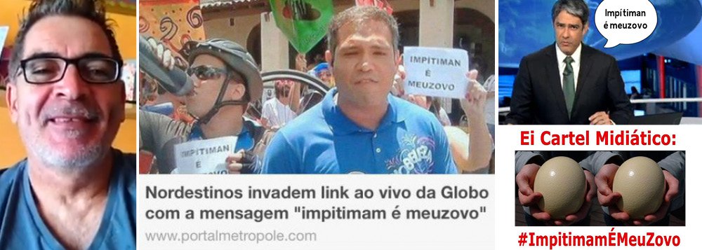 Fotógrafo Carlos Medeiros explica como a expressão 'Impítiman é meu zovo' nasceu no Ceará, invadiu a tela da Globo e se espalhou pelo Brasil; "meu zovo é uma expressão corriqueira aqui no Ceará", diz ele; "a gente fala isso quando alguma coisa não tem credibilidade, não vai acontecer"; segundo ele, a frase consagrada no Carnaval é a reação ao golpe midiático; "Se tiverem coragem de sair as ruas pedindo impeachment, o contragolpe é todo mundo na rua com o cartaz impítiman é meu zovo", diz ele; frase gerou centenas de memes na internet (Foto: Leonardo Attuch) www.brasil247.com - Fotógrafo Carlos Medeiros explica como a expressão 'Impítiman é meu zovo' nasceu no Ceará, invadiu a tela da Globo e se espalhou pelo Brasil; "meu zovo é uma expressão corriqueira aqui no Ceará", diz ele; "a gente fala isso quando alguma coisa não tem credibilidade, não vai acontecer"; segundo ele, a frase consagrada no Carnaval é a reação ao golpe midiático; "Se tiverem coragem de sair as ruas pedindo impeachment, o contragolpe é todo mundo na rua com o cartaz impítiman é meu zovo", diz ele; frase gerou centenas de memes na internet