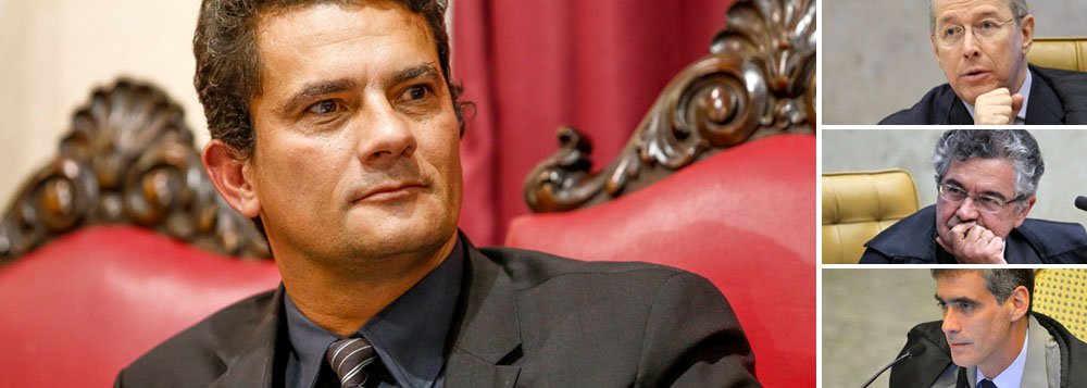 Tese defendida pelo juiz Sergio Moro, de que réus condenados em primeira instância devem ser mantidos presos, é agora alvo de juristas, depois que advogados a consideraram "inconstitucional"; o ministro Celso de Mello, do STF, considera a medida "inaceitável, insuportável, um retrocesso inimaginável", pois significaria "extinguir a presunção de inocência"; Marco Aurélio Mello reconhece a morosidade da Justiça, usada como argumento para a medida, mas afirma que a solução é "afastar a morosidade para ter a culpa formada e o princípio da presunção de inocência mantido"; já para o ministro Rogério Schietti Cruz, do STJ, com base na Constituição brasileira, não há como se falar em antecipação da execução da pena (Foto: Gisele Federicce) Tese defendida pelo juiz Sergio Moro, de que réus condenados em primeira instância devem ser mantidos presos, é agora alvo de juristas, depois que advogados a consideraram "inconstitucional"; o ministro Celso de Mello, do STF, considera a medida "inaceitável, insuportável, um retrocesso inimaginável", pois significaria "extinguir a presunção de inocência"; Marco Aurélio Mello reconhece a morosidade da Justiça, usada como argumento para a medida, mas afirma que a solução é "afastar a morosidade para ter a culpa formada e o princípio da presunção de inocência mantido"; já para o ministro Rogério Schietti Cruz, do STJ, com base na Constituição brasileira, não há como se falar em antecipação da execução da pena