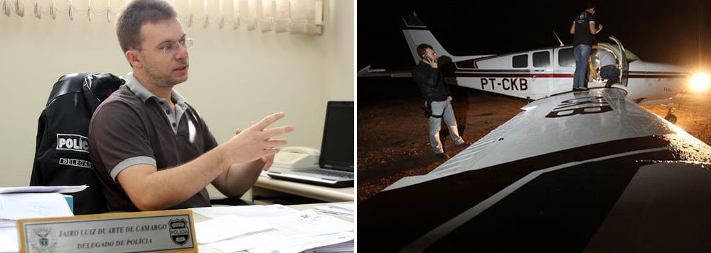 Aeronave fez um pouso forçado no antigo aeroporto de Piraí e o piloto fugiu, abandonado a droga – avaliada em R$ 13,5 milhões; segundo o delegado Jairo Duarte de Camargo, o monomotor prefixo PT-CKB modelo 36 S/NE-179 está registrado na Agência Nacional de Aviação Civil (Anac) no nome de uma empresa com sede em Toledo, Oeste do Paraná, e está com o certificado de aeronavegabilidade suspenso por conta do vencimento da inspeção anual de manutenção (Foto: Roberta Namour) Aeronave fez um pouso forçado no antigo aeroporto de Piraí e o piloto fugiu, abandonado a droga – avaliada em R$ 13,5 milhões; segundo o delegado Jairo Duarte de Camargo, o monomotor prefixo PT-CKB modelo 36 S/NE-179 está registrado na Agência Nacional de Aviação Civil (Anac) no nome de uma empresa com sede em Toledo, Oeste do Paraná, e está com o certificado de aeronavegabilidade suspenso por conta do vencimento da inspeção anual de manutenção