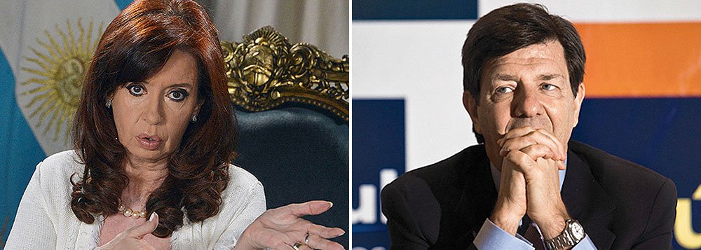 Presidente argentina, Cristina Kirchner, fez um alerta a setores que responsabiliza pela “crise da dívida” em seu país; ela prometeu controle maior do Ministério da Economia contra especulações, especialmente sobre bancos e corretoras que operam com um tipo de dólar mais valorizado, incluindo o banco Itaú, de Roberto Setúbal; em discurso na Casa Rosada, ela também atacou os fundos "abutres" e a Justiça norte-americana (Foto: Roberta Namour) www.brasil247.com - Presidente argentina, Cristina Kirchner, fez um alerta a setores que responsabiliza pela “crise da dívida” em seu país; ela prometeu controle maior do Ministério da Economia contra especulações, especialmente sobre bancos e corretoras que operam com um tipo de dólar mais valorizado, incluindo o banco Itaú, de Roberto Setúbal; em discurso na Casa Rosada, ela também atacou os fundos "abutres" e a Justiça norte-americana