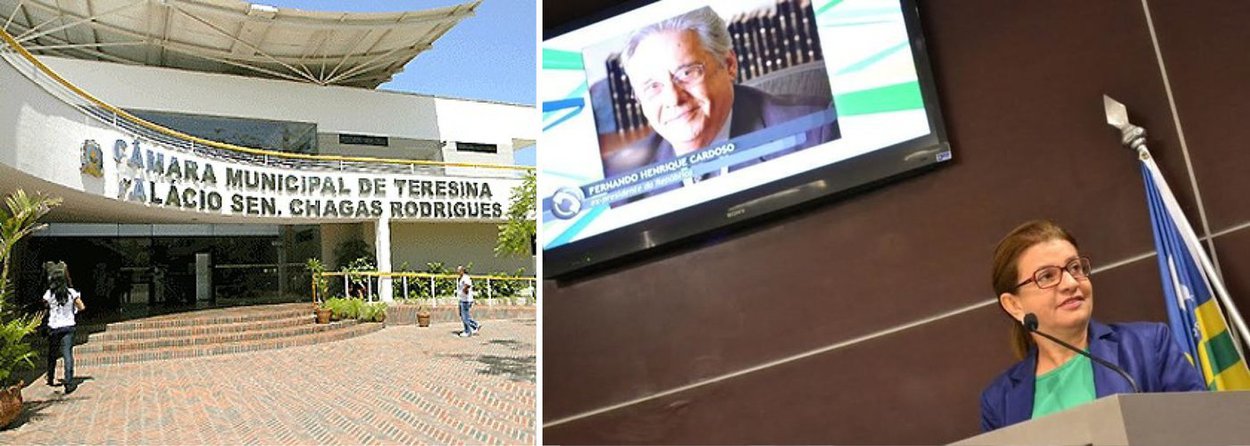 Requerimento foi da vereadora Graça Amorim (PTB), que lamentou as declarações do ex-presidente sobre eleitores do PT serem "desinformados" e enumerou as obras que FHC deixou de concluir no Piauí; "Suas palavras deixam transparecer que ele gostaria que continuássemos sendo dominados pelos coronéis e emigrando em massa para o Sul e Sudeste em busca de emprego. Não, ex-presidente, agora nós podemos continuar nosso estado, pois foi nos dada oportunidades para ficar aqui", disse (Foto: Gisele Federicce) www.brasil247.com - Requerimento foi da vereadora Graça Amorim (PTB), que lamentou as declarações do ex-presidente sobre eleitores do PT serem "desinformados" e enumerou as obras que FHC deixou de concluir no Piauí; "Suas palavras deixam transparecer que ele gostaria que continuássemos sendo dominados pelos coronéis e emigrando em massa para o Sul e Sudeste em busca de emprego. Não, ex-presidente, agora nós podemos continuar nosso estado, pois foi nos dada oportunidades para ficar aqui", disse