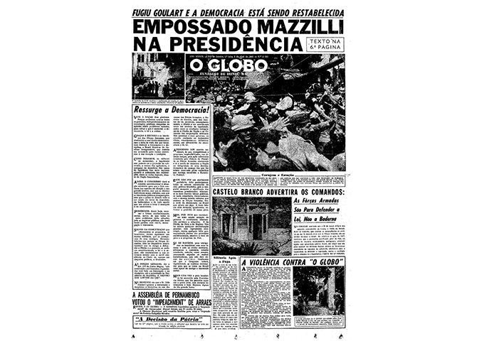 A Globo construiu seu império midiático pela subserviência. Em troca do beneplácito, gozou de favores e benefícios dos governos da ditadura (Foto: Rene Marcio Ruschel) A Globo construiu seu império midiático pela subserviência. Em troca do beneplácito, gozou de favores e benefícios dos governos da ditadura
