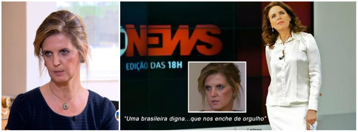 "Prêmio" foi entregue pelo portal Poços 10, de Minas Gerais, que disse que a jornalista da Globonews superou Lobão ao dizer que Venina Velosa da Fonseca, ex-gerente da Petrobras, é "uma brasileira digna... que nos enche de orgulho" (Foto: Gisele Federicce) "Prêmio" foi entregue pelo portal Poços 10, de Minas Gerais, que disse que a jornalista da Globonews superou Lobão ao dizer que Venina Velosa da Fonseca, ex-gerente da Petrobras, é "uma brasileira digna... que nos enche de orgulho"
