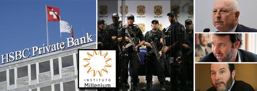 Juntos, os escândalos das contas secretas no HSBC (o chamado Swissleaks) e das propinas pagas para aliviar multas tributárias (a Operação Zelotes) fazem um strike em personalidades que alimentam o pensamento conservador no Brasil; na Zelotes, o grupo Gerdau, do empresário Jorge Gerdau, mantenedor do Instituto Millenium, aparece como pagante da maior propina (R$ 50 milhões); na mesma operação, está também a RBS, de Eduardo Sirotsky e Armínio Fraga (R$ 15 milhões), que é afiliada da Globo; no Swissleaks, um dos nomes é o de José Roberto Guzzo, diretor da Abril, que é também mantenedora do Millenium; a direita, no Brasil, não gosta de pagar impostos? (Foto: Leonardo Attuch) Juntos, os escândalos das contas secretas no HSBC (o chamado Swissleaks) e das propinas pagas para aliviar multas tributárias (a Operação Zelotes) fazem um strike em personalidades que alimentam o pensamento conservador no Brasil; na Zelotes, o grupo Gerdau, do empresário Jorge Gerdau, mantenedor do Instituto Millenium, aparece como pagante da maior propina (R$ 50 milhões); na mesma operação, está também a RBS, de Eduardo Sirotsky e Armínio Fraga (R$ 15 milhões), que é afiliada da Globo; no Swissleaks, um dos nomes é o de José Roberto Guzzo, diretor da Abril, que é também mantenedora do Millenium; a direita, no Brasil, não gosta de pagar impostos?